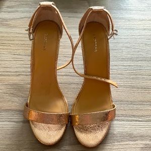 Gold heels